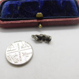 Sterling Silver Hear No Evil Monkey Charm Pendant Vintage c1970