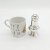 George II Sterling Silver Bun Form Sugar Caster Antique 1752 London