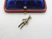 Sterling Silver Soldier Figurine Charm Pendant Vintage c1970