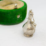 Sterling Silver Wine Decanter Bottle Charm Pendant Vintage c1970
