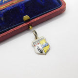 Sterling Silver 'Rothesay' Isle of Bute Travel Shiel Charm Pendant Vintage c1970