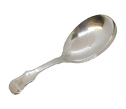 George IV Sterling Silver Tea Caddy Spoon Antique 1822 London