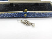 Sterling Silver Scottish Bagpiper Highland Charm Pendant Vintage c1970