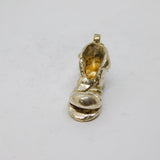 Sterling Silver Boot Or Shoe Charm Pendant Vintage c1970