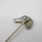 Victorian Sterling Silver Horse Mask Stick Pin Antique c1890s