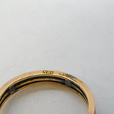 20th Century 9ct Rose Gold & Opal Set Solitaire Ring Antique c1930s