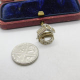 Sterling Silver Magic Wishing Well Charm Pendant Vintage c1970
