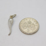 Sterling Silver Horn Of Plenty Charm Pendant Vintage c1970