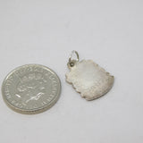 Sterling Silver Enamel Perranporth Souvenir Charm Pendant Vintage c1970