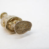 Cast Sterling Silver Beefeater Large Charm Pendant Vintage 1978 London
