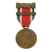 George V London County Council King's Medal 'J. Sellick' Antique 1914-15