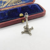 Sterling Silver Nelson's Column Charm Pendant Vintage c1970