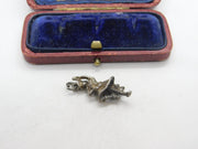 Sterling Silver Dancing Highlander Charm Pendant Vintage c1970