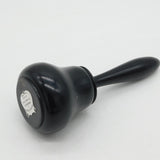 Sterling Silver & Carved Treen 'Wood Green Stone Laying' Commemorative Bell