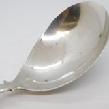 George III Sterling Silver 'J' Initial Tea Caddy Spoon Antique 1805 London