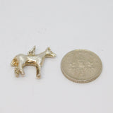 Sterling Silver Pony Or Horse Charm Pendant Vintage c1970