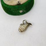 Sterling Silver Wine Jug Charm Pendant Vintage c1970