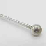 Scottish Victorian Sterling Silver Cocktail Mixing Combination Spoon Antique