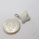 Sterling Silver Enamel Isle of Wight TLM Charm Pendant Antique c1930 Deco