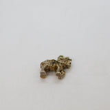 Sterling Silve Draft Heavy Horse With Harness Charm Pendant Vintage c1970s