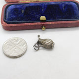 Sterling Silver Water Jug Charm Pendant Vintage c1970