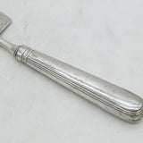 George III Sterling Silver Specialist Crested Fish Server Antique 1800 London