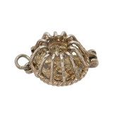 Sterling Silver Lobster Pot Charm Pendant Vintage c1970