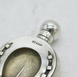 Sampson Mordan Victorian Sterling Silver Horseshoe Scent Bottle Antique