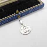 Sterling Silver Raphaels Cherub Charm Pendant Vintage c1970