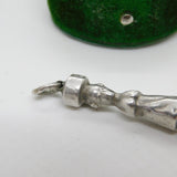 Sterling Silver Ju-Ju Doll Figure Charm Pendant Antique 1926 Birmingham Art Deco