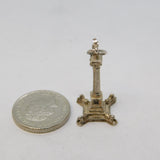 Sterling Silver Nelson's Column Charm Pendant Vintage c1970
