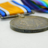 WW1-era British Army Service Medal Group Gunner Richard Johnson, RGA