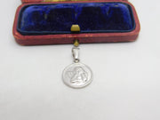 Sterling Silver Raphael's Cherub Charm Pendant Vintage c1970