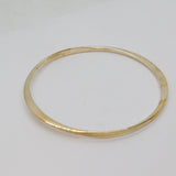 Sterling Silver Modernist Studio Style Cuff Bangle Bracelet Contemporary c2000