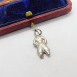Sterling Silver Circus Acrobat Charm Pendant Vintage c1970