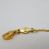 18ct White & Yellow Gold Moonscape Style Dress Bracelet Vintage c1990 Italian