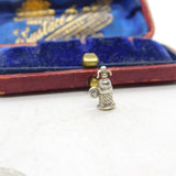 Sterling Silver Fire Hydrant Charm Pendant Vintage c1970