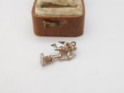 Sterling Silver Eros the Archer Charm Pendant Vintage c1970