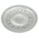 Victorian Sterling Silver Travelling Communion Paten Antique 1878 London