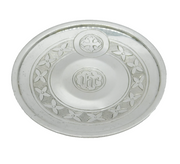 Victorian Sterling Silver Travelling Communion Paten Antique 1878 London