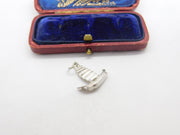 Sterling Silver Chinese Junk Ship Charm Pendant Vintage c1970