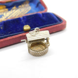 Sterling Silver Magic Wishing Well Charm Pendant Vintage c1970