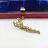 Sterling Silver Spanish Matador Charm Pendant Vintage c1970