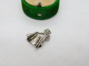 Sterling Silver Spanish Matador Charm Pendant Vintage c1970
