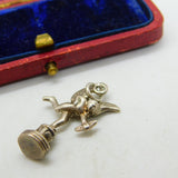 Sterling Silver Eros 'The Winged Archer' Charm Pendant Vintage c1970