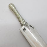Edwardian Boxed Cast Sterling Silver Cricket Bat Antique 1910 Chester