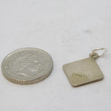 Sterling Silver St Christopher Travel Charm Pendant Vintage c1970s