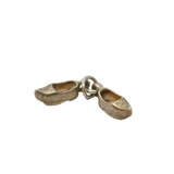 Sterling Silver Dutch Clogs Charm Pendant Vintage c1970