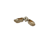 Sterling Silver Dutch Clogs Charm Pendant Vintage c1970