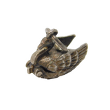 Sterling Silver Ballerina in the Swan Opening Charm Pendant Vintage c1970s